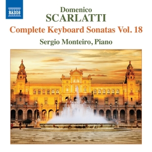 Sergio Monteiro - Complete Keyboard Sonatas Vol. 18 in der Gruppe CD bei Bengans Skivbutik AB (2430527)