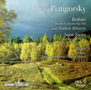 Piatigorsky Gregor - Tribute To Gregor Piatigorsky in der Gruppe CD bei Bengans Skivbutik AB (2433533)