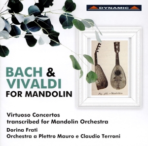 Soloists Mandolin Orchestra Mauro - Bach & Vivaldi For Mandolin in der Gruppe CD bei Bengans Skivbutik AB (2438411)