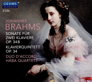 Duo D'accord Hába Quartett - Sonata For Two Pianos & Piano Quint in der Gruppe CD bei Bengans Skivbutik AB (2438427)