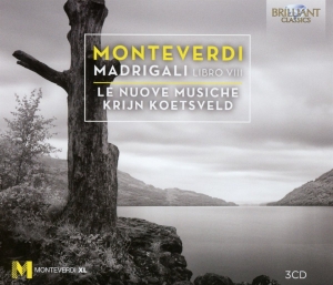 Le Nuove Musiche Krijn Koetsveld - Madrigals, Book Viii (3 Cd) in der Gruppe CD bei Bengans Skivbutik AB (2438448)