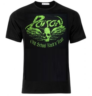 Poison - Poison T-Shirt Old School Rock 'n' Roll in der Gruppe MERCH bei Bengans Skivbutik AB (2449797)