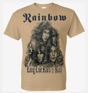 Rainbow - Rainbow T-Shirt Long Live Rock 'n' Roll in der Gruppe Minishops / Dio bei Bengans Skivbutik AB (2452351)