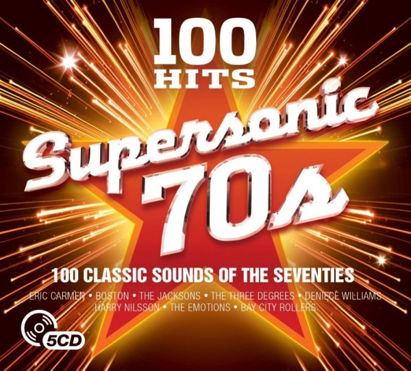 Various Artists - 100 Hits - Supersonic 70S in der Gruppe CD / Pop bei Bengans Skivbutik AB (2461822)