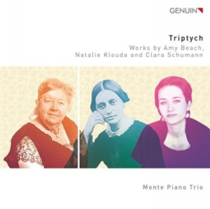 Monte Piano Trio - Triptych in der Gruppe CD bei Bengans Skivbutik AB (2462159)