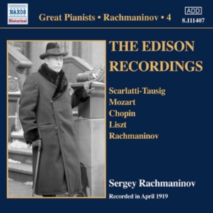 Sergey Rachmaninov - The Edison Recordings (1919) in der Gruppe CD bei Bengans Skivbutik AB (2462173)