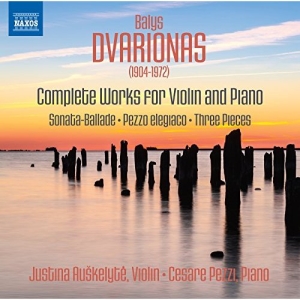 Justin Auskelyte Cesare Pezzi - Complete Works For Violin And Piano in der Gruppe CD bei Bengans Skivbutik AB (2462177)
