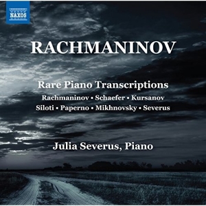 Julia Severus - Rare Piano Transcriptions in der Gruppe CD bei Bengans Skivbutik AB (2462180)