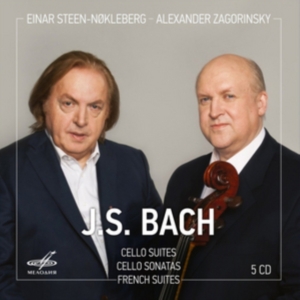 Alexander Zagorinsky Einar Steen-N - Cello Suites, Cello Sonatas & Frenc in der Gruppe CD bei Bengans Skivbutik AB (2462833)