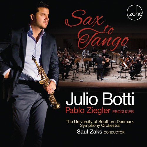 Botti Julio & Pablo Ziegler - Sax To Tango in der Gruppe CD / Jazz/Blues bei Bengans Skivbutik AB (2478721)