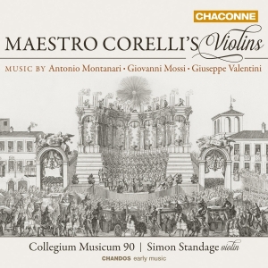 Montanari Antonio Mossi Giovanni - Maestro Corelli's Violins in der Gruppe CD bei Bengans Skivbutik AB (2479673)