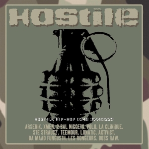 Various - Hostile Hip Hop (Version 2006) in der Gruppe CD bei Bengans Skivbutik AB (2482660)