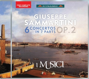 Sammartini Giuseppe - 6 Concertos In Seven Parts Op. 2 in der Gruppe CD bei Bengans Skivbutik AB (2482673)