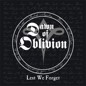 Dawn Of Oblivion - Lest We Forget in der Gruppe CD bei Bengans Skivbutik AB (2485689)