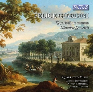 Giardini Felice - Chamber Quartets in der Gruppe CD bei Bengans Skivbutik AB (2491274)