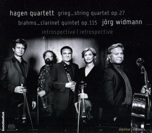 Brahms Johannes Grieg Edvard - Introspective / Retrospective in der Gruppe CD / Klassiskt bei Bengans Skivbutik AB (2492407)