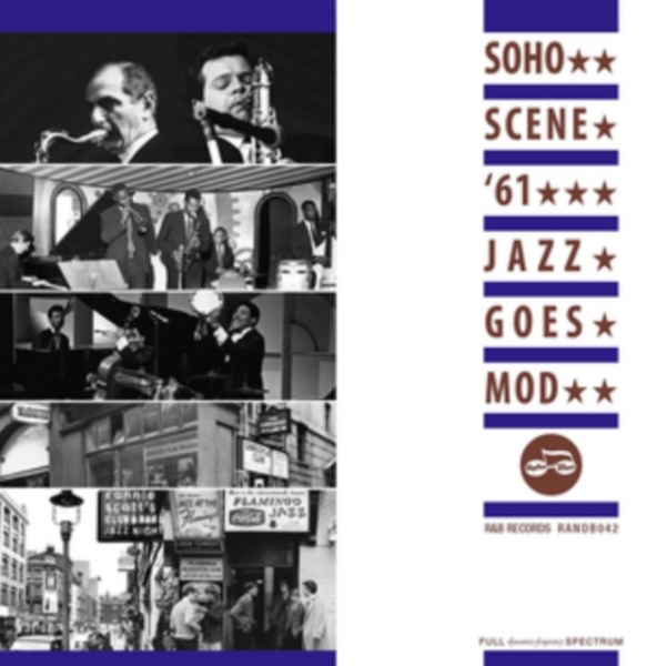 Blandade Artister - Soho 61 (Jazz Goes Mod) in der Gruppe CD / Bestseller bei Bengans Skivbutik AB (2492693)