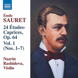 Sauret Émile - 24 Études Caprices, Vol. 1 in der Gruppe CD bei Bengans Skivbutik AB (2495114)