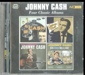 Cash Johnny - Four Classic Albums in der Gruppe Minishops / Johnny Cash bei Bengans Skivbutik AB (2514751)