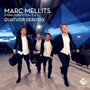 Mellits M. - String Quartets No.3, 4 & 5 in der Gruppe CD bei Bengans Skivbutik AB (2517465)
