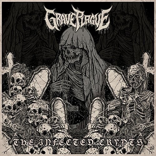 Grave Plague - Infected Crypts in der Gruppe VINYL / Hårdrock/ Heavy metal bei Bengans Skivbutik AB (2519940)