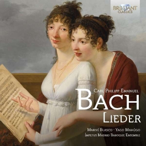 Bach C P E - Lieder in der Gruppe CD bei Bengans Skivbutik AB (2522453)