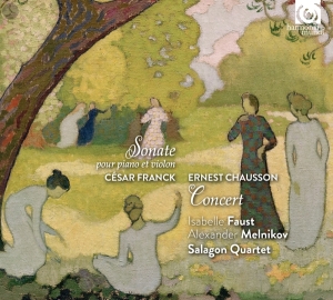 Franck - Sonate Pour Piano Et Violon/Concert in der Gruppe UNSERE TIPPS / Klassiska lablar / Harmonia Mundi bei Bengans Skivbutik AB (2523001)
