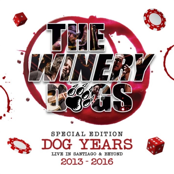 The Winery Dogs - Dog Years Live In Santiago & B in der Gruppe MUSIK / Musik Blu-Ray / Kommande / Rock bei Bengans Skivbutik AB (2524389)