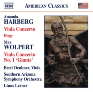 Harberg Amanda Wolpert Max - Concerto For Viola And Orchestra E in der Gruppe CD bei Bengans Skivbutik AB (2527405)