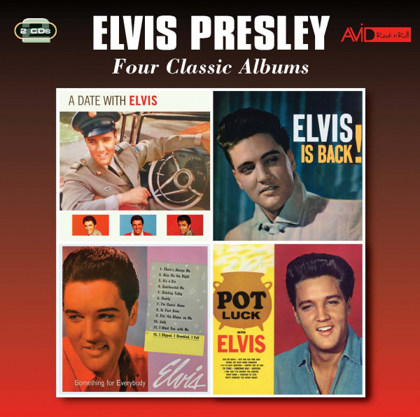 Presley Elvis - Four Classic Albums in der Gruppe CD / Bestseller bei Bengans Skivbutik AB (2528465)