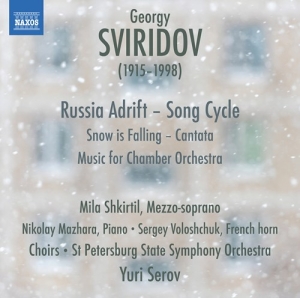 Sviridov Georgy - Russia Adrift Snow Is Falling Mus in der Gruppe CD bei Bengans Skivbutik AB (2528476)