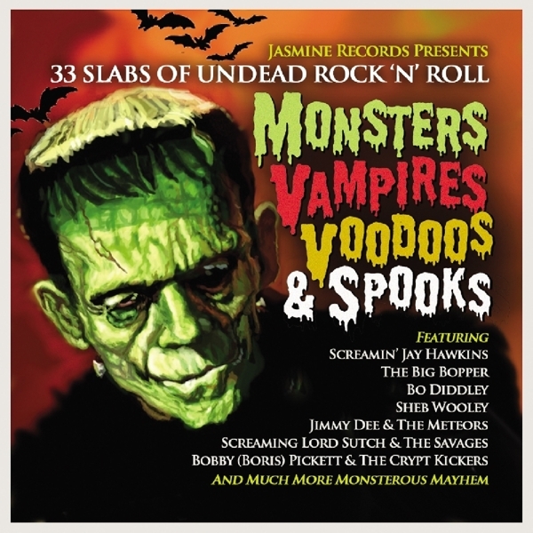 Various - Monsters, Vampires, Voodoos & Spooks in der Gruppe CD / Bestseller bei Bengans Skivbutik AB (2540192)