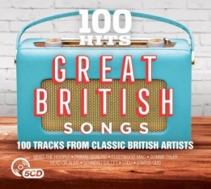 Various Artists - 100 Hits - Great British Songs in der Gruppe CD bei Bengans Skivbutik AB (2540230)