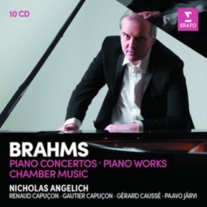Nicholas Angelich - Brahms: Piano Concertos, Piano in der Gruppe CD / Klassiskt bei Bengans Skivbutik AB (2543949)