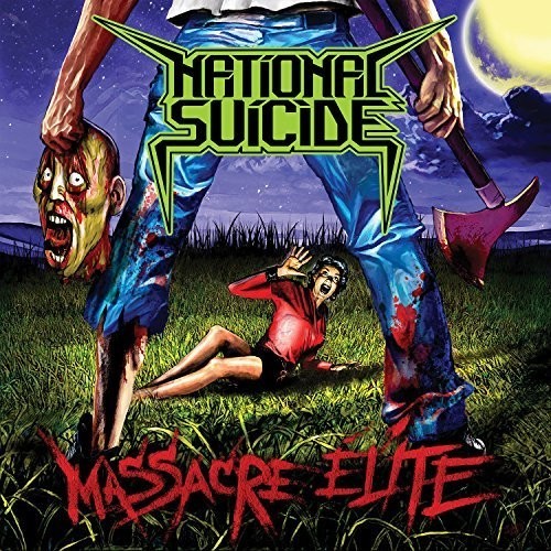 National Suicide - Massacre Elite in der Gruppe CD / Hårdrock/ Heavy metal bei Bengans Skivbutik AB (2544148)