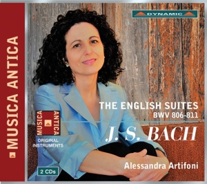 Bach J S - The English Suites in der Gruppe CD bei Bengans Skivbutik AB (2547839)