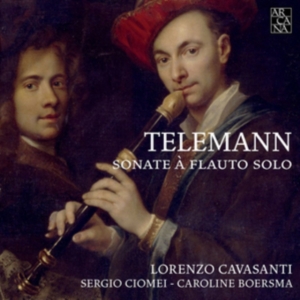 Telemann G P - Sonate À Flauto Solo in der Gruppe CD bei Bengans Skivbutik AB (2547851)