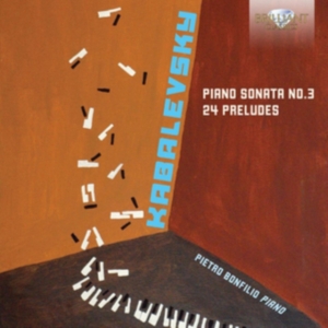 Kabalevsky Dmitri - Piano Sonata No.3 & 24 Preludes in der Gruppe CD bei Bengans Skivbutik AB (2547864)