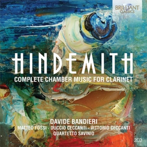 Hindemith Paul - Complete Chamber Music For Clarinet in der Gruppe CD bei Bengans Skivbutik AB (2547870)