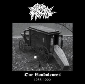 Old Funeral - Our Condolences (2 Lp Clear Vinyl) in der Gruppe VINYL bei Bengans Skivbutik AB (2548219)