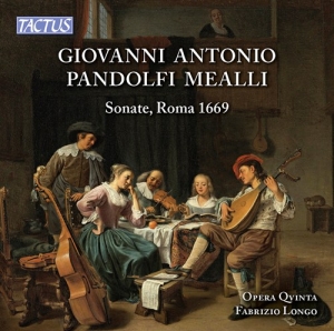 Mealli Giovanni Antonio Pandolfi - Sonate, Roma 1669 in der Gruppe CD bei Bengans Skivbutik AB (2548279)