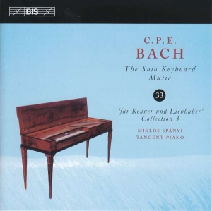 Bach C P E - Solo Keyboard Music, Vol. 33 in der Gruppe CD bei Bengans Skivbutik AB (2551148)