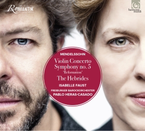 Mendelssohn Felix - Violin Concerto & Symphony No. 5 in der Gruppe UNSERE TIPPS / Klassiska lablar / Harmonia Mundi bei Bengans Skivbutik AB (2551484)