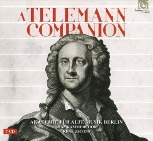 L Orfeo Barockorchester - A Telemann Companion in der Gruppe CD bei Bengans Skivbutik AB (2551494)