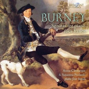 Burney Charles - Sonatas For Four Hands in der Gruppe CD bei Bengans Skivbutik AB (2556727)