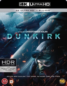 Movie - Dunkirk Uhd in der Gruppe Film / Film UHD-4K bei Bengans Skivbutik AB (2559459)