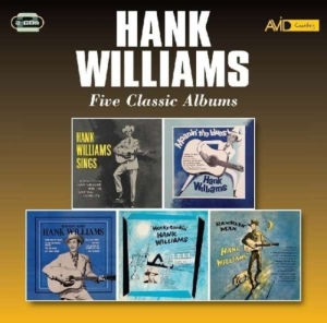 Williams Hank - Five Classic Albums in der Gruppe CD bei Bengans Skivbutik AB (2590648)