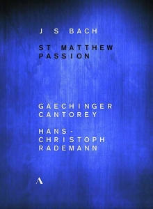 Bach J S - St Matthew Passion (Dvd) in der Gruppe DVD & BLU-RAY bei Bengans Skivbutik AB (2607652)