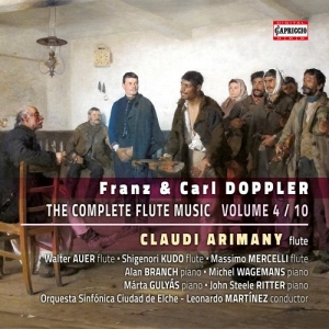 Doppler Franz Doppler Carl - The Complete Flute Music Vol. 4 in der Gruppe CD bei Bengans Skivbutik AB (2607679)
