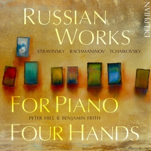 Stravinsky Igor Rachmaninov Serg - Russian Works For Piano Four Hands in der Gruppe CD bei Bengans Skivbutik AB (2607691)